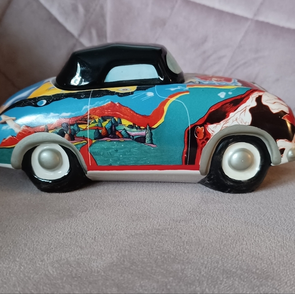 RARE Vintage Vandor JANIS JOPLIN Porsche 356 MUSIC BOX...Plays Mercedes-Benz - Picture 3 of 10